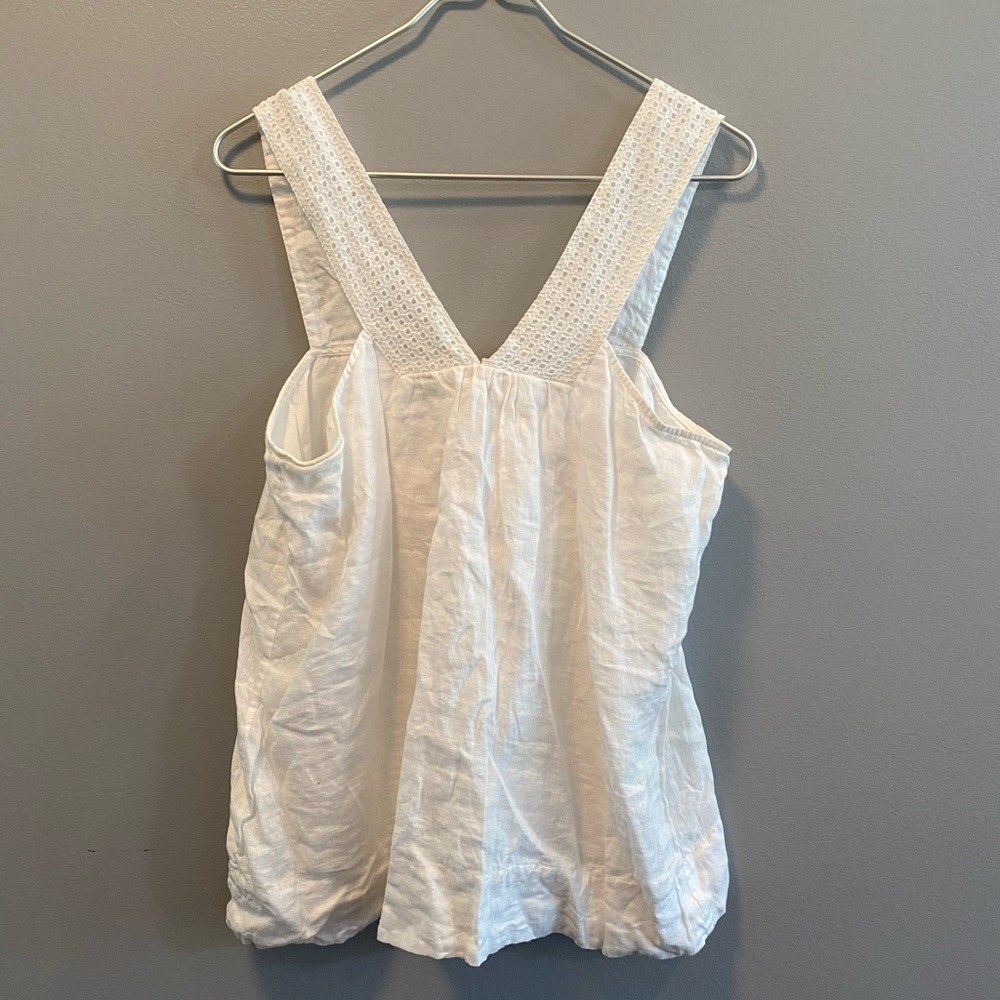 J Crew Linen Top